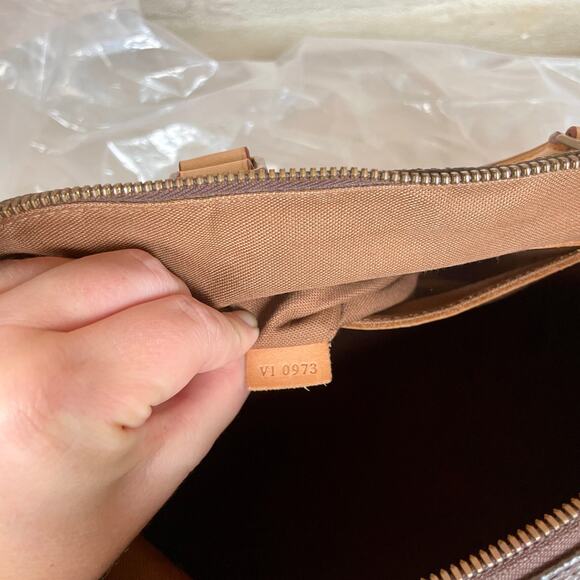 Louis Vuitton Vintage Alma Monogram PM Bag Purse Handbag Hand NEW VACHETTA - Picture 13 of 16